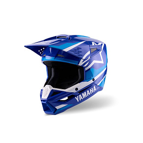přilba S-M3 YAMAHA kolekce, ALPINESTARS (modrá/bílá) 2027