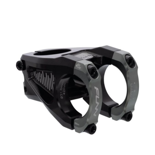 FUNN Equalizer představec 31,8 mm, délka 42,5 mm - šedý FUNN Equalizer představec 31,8 mm, délka 42,5 mm - šedý