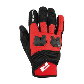 Moto rukavice RICHA MONACO MESH červené