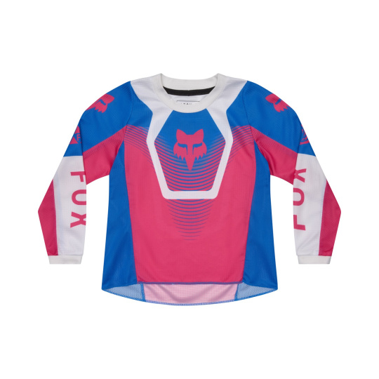 Dětský MX dres Fox Kids 180 Collect Jersey  Blue/Pink