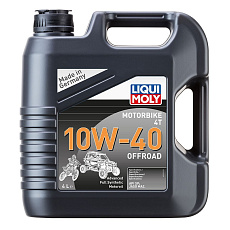 LIQUI MOLY Motorbike 4T 10W40 Offroad, syntetický motorový olej 4 l LIQUI MOLY Motorbike 4T 10W40 Offroad, syntetický motorový olej 4 l