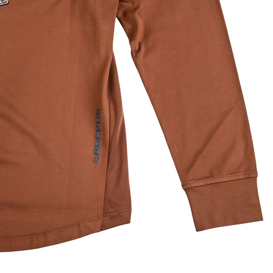 TLD DRES S DLOUHÝM RUKÁVEM RUCKUS RIDE TEE WHEELIES CHOCOLATE (37100900)