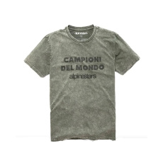Alpinestars tričko premium Word UP Campioni del Mondo - Military Alpinestars tričko premium Word UP Campioni del Mondo - Military