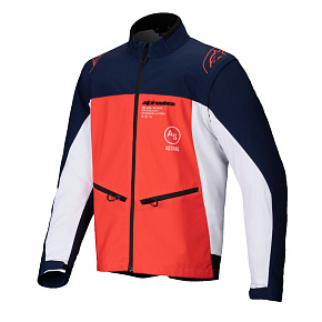bunda LITE-DURA SOFTSHELL, ALPINESTARS (modrá/oranžová/bílá) 2027 bunda LITE-DURA SOFTSHELL, ALPINESTARS (modrá/oranžová/bílá) 2027