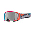 brýle SUPERTECH STREAM, ALPINESTARS (šedá/multicolor, zrcadlové stříbrné plexi)
