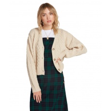 Dámský svetr Volcom Bettergetter weater Cream Dámský svetr Volcom Bettergetter weater Cream