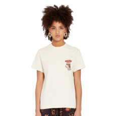 Dámské triko Volcom Connected Minds Tee Sand Dámské triko Volcom Connected Minds Tee Sand