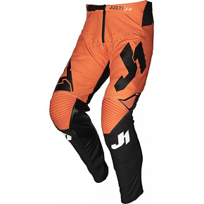 Moto kalhoty JUST1 J-FLEX ARIA oranžovo/černé