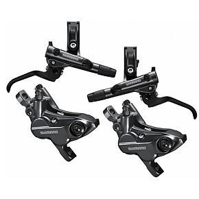 brzda kotoučová SHIMANO Deore M6120 čtyřpístková p+z (850+1550 mm) komplet brzda kotoučová SHIMANO Deore M6120 čtyřpístková p+z (850+1550 mm) komplet