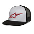 Alpinestars Corp Trucker hat kšiltovka White/Black