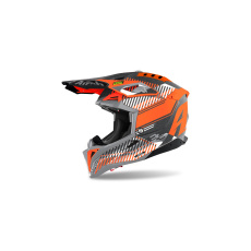 přilba AVIATOR 3.0 Wave, AIROH (oranžová/chrom) 2022 přilba AVIATOR 3.0 Wave, AIROH (oranžová/chrom) 2022