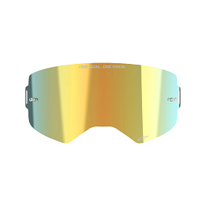 plexi pro brýle SUPERTECH, ALPINESTARS (zrcadlové zlaté ABSOLUTE VISION™)