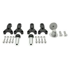 montážní kit pro kryty páček HP3 (HONDA AFRICA TWIN 1000/1100), RTECH montážní kit pro kryty páček HP3 (HONDA AFRICA TWIN 1000/1100), RTECH