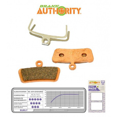 Brake Authority Burly - Avid X0 Trail / Sram Guide brzdové desti Brake Authority Burly - Avid X0 Trail / Sram Guide brzdové desti