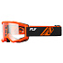 brýle FOCUS, FLY RACING - USA (černé/oranžové - čiré plexi)
