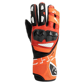 Moto rukavice RICHA RS86 červeno/fluo červené