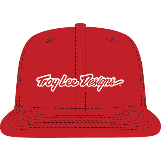 TLD DĚTSKÁ KŠILTOVKA SIGNATURE RED / WHITE (79056500)
