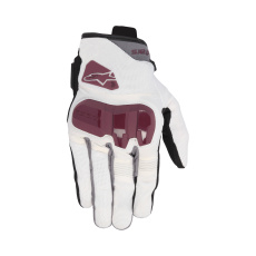 rukavice CHROME V2, ALPINESTARS, dámské (bílá offwhite/purpurová) 2025 rukavice CHROME V2, ALPINESTARS, dámské (bílá offwhite/purpurová) 2025