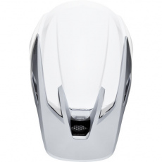 Náhradní kšilt pro helmy Fox 2019 V3 Helmet Visor - Solids White/Silver 
