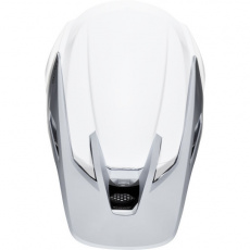 Náhradní kšilt pro helmy Fox 2019 V3 Helmet Visor - Solids White/Silver Náhradní kšilt pro helmy Fox 2019 V3 Helmet Visor - Solids White/Silver