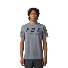 Pánské triko Fox Non Stop Ss Tech Tee Heather Graphite Pánské triko Fox Non Stop Ss Tech Tee Heather Graphite