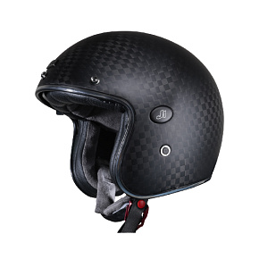 Moto přilba JUST1 J-STYLE CARBON solid matná černá Moto přilba JUST1 J-STYLE CARBON solid matná černá