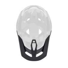 Náhradní kšilt Fox peedframe Rs Visor - Mt Blk  Matte Black