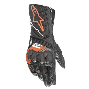 rukavice SP-8, ALPINESTARS (černá/červená fluo) 2026 rukavice SP-8, ALPINESTARS (černá/červená fluo) 2026