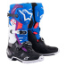 boty TECH 10 SUPERVENTED, ALPINESTARS, perforované (modrá/fialová/růžová/bílá/šedá/černá) 2026