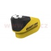 zámek kotoučové brzdy Quartz XD10, OXFORD (žlutý/černý, průměr čepu 10 mm)