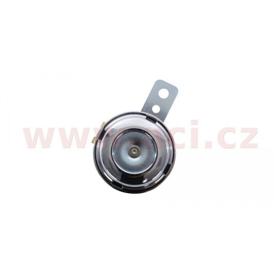 klakson 12V, 100dB, průměr 70 mm, OXFORD (chrom)