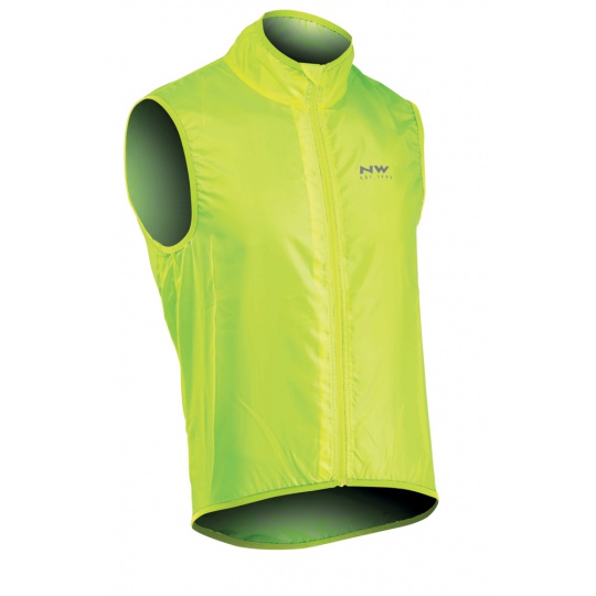 Pánská cyklo vesta Northwave Vortex Vest Yellow Fluo