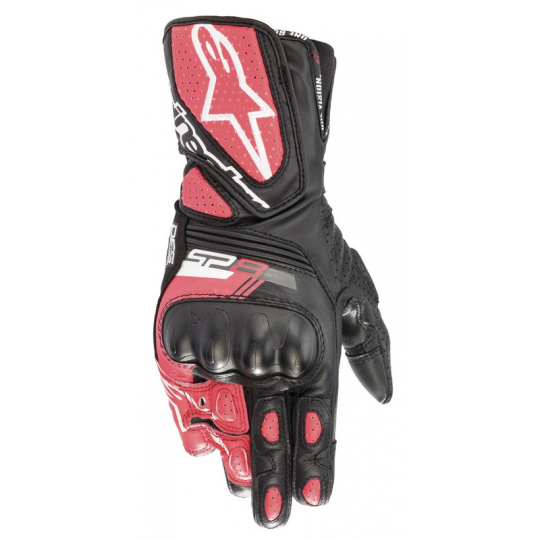 rukavice STELLA SP-8, ALPINESTARS, dámské (černá/bílá/růžová) 2024