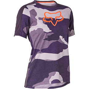 Dámský dres Fox W Ranger Dr Ss Jrsy Dark Purple Dámský dres Fox W Ranger Dr Ss Jrsy Dark Purple