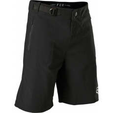 Dětské cyklo šortky Fox Yth Ranger Short W/Liner Black * Dětské cyklo šortky Fox Yth Ranger Short W/Liner Black *