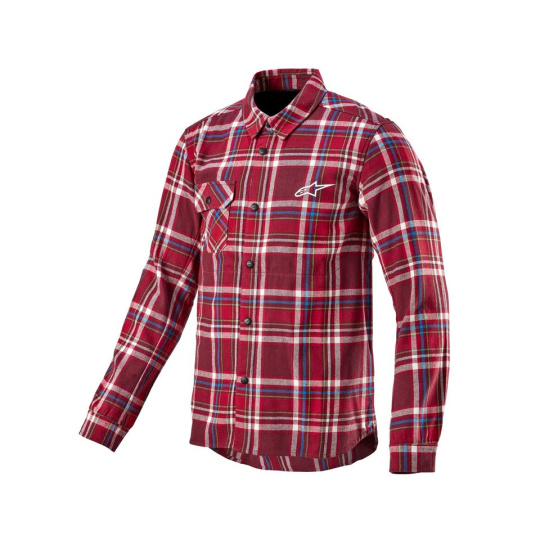 Alpinestars Whistler Wind Block Plaid košile - Červená