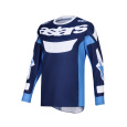 dres RACER RIWAY, ALPINESTARS (modrá/světle modrá/bílá) 2026