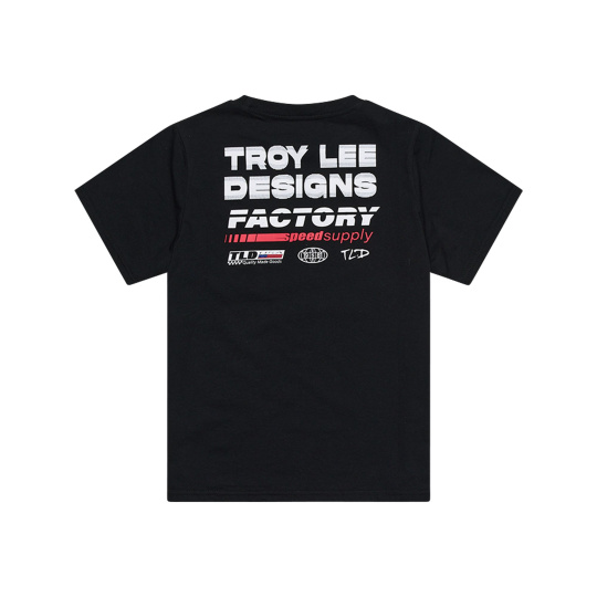 TLD DĚTSKÉ TRIKO S KRÁTKÝM RUKÁVEM FACTORY BLACK (72481800)