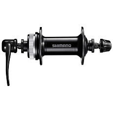 náboj disc SHIMANO HB-QC300 28d přední Center lock černý, v krabičce
