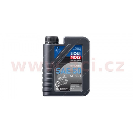 LIQUI MOLY Motorbike HD-Classic SAE 50 Street, minerální motorový olej 1 l