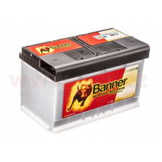 85Ah baterie, 780A, pravá BANNER Running Bull Professional EFB 315x175x190