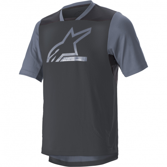 Pánský dres Alpinestars Drop 6.0 S/S Jersey Grisaille Black