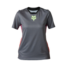 Dámský dres Fox W Defend Race Ss Jersey  Pewter