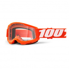 brýle 100% Strata 2 junior oranž/čiré sklo brýle 100% Strata 2 junior oranž/čiré sklo