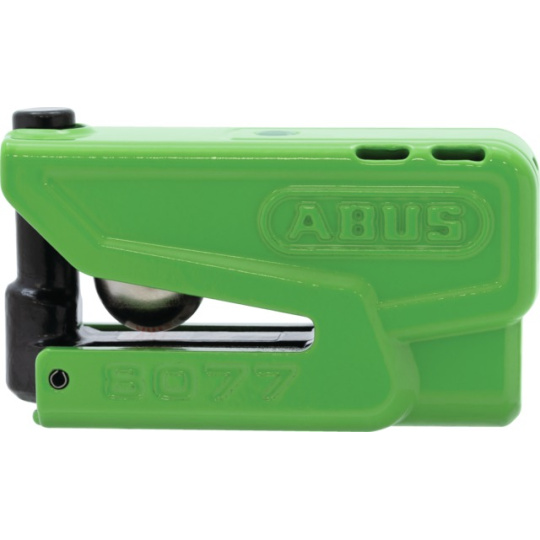 zámek na kotoučovou brzdu s alarmem Granit Detecto XPlus 2.0 (průměr třmenu 13 mm), ABUS (zelený)