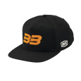 kšiltovka 100% - BB33 Snapback černá/oranžová (vel. UNI)