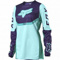 Dámský MX dres Fox Womens 180 Voke Jersey Aqua Dámský MX dres Fox Womens 180 Voke Jersey Aqua