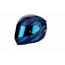Moto přilba SCORPION EXO-1200 AIR SOLIS matná černo/modrá