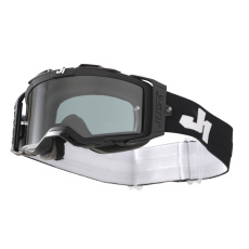 Brýle JUST1 NERVE Solid černá/bílá, šedé sklo