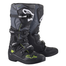 boty TECH 5, ALPINESTARS (černá/šedá/žlutá fluo) 2025 boty TECH 5, ALPINESTARS (černá/šedá/žlutá fluo) 2025